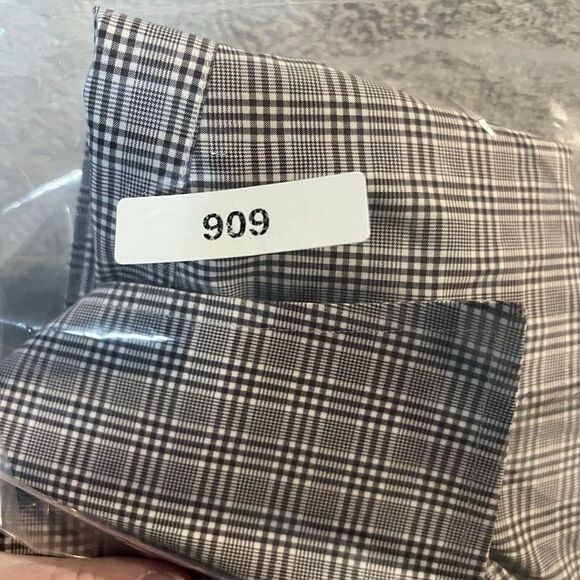 Peter Millar‎ Men's Large Brown Plaid Checkered Long Sleeve Button Up Shirt - Picture 7 of 7